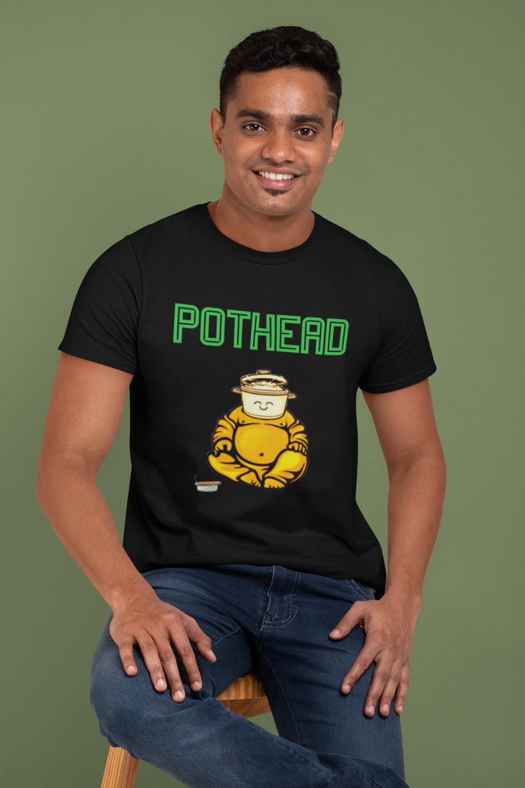 Pothead Buddha T-Shirt